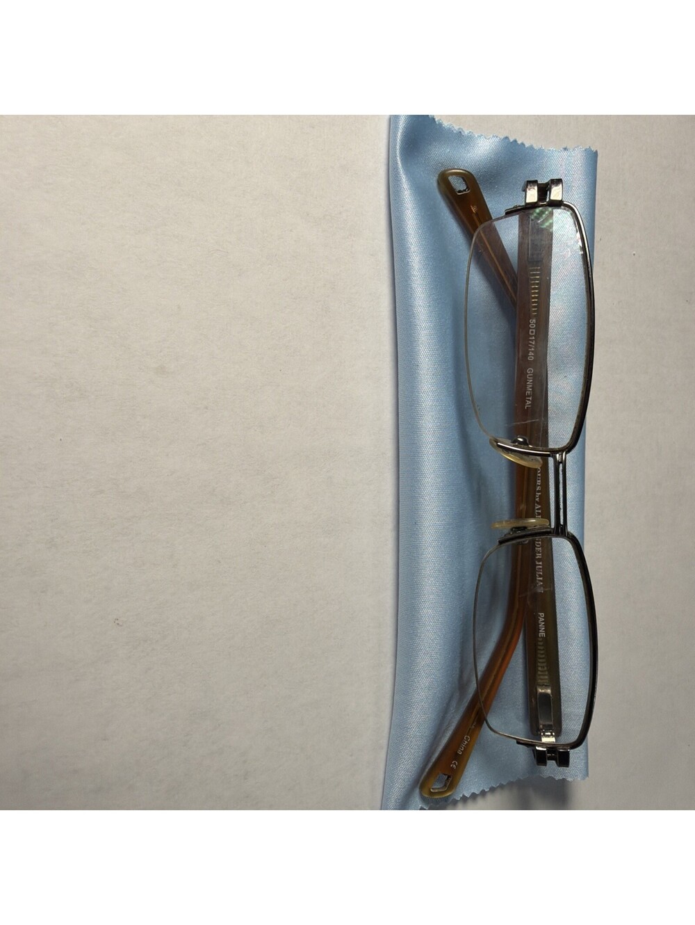 Colours by Alexander Julian Panne Eyeglass Frames Gunmetal 50-17 140 FRAMES ONLY